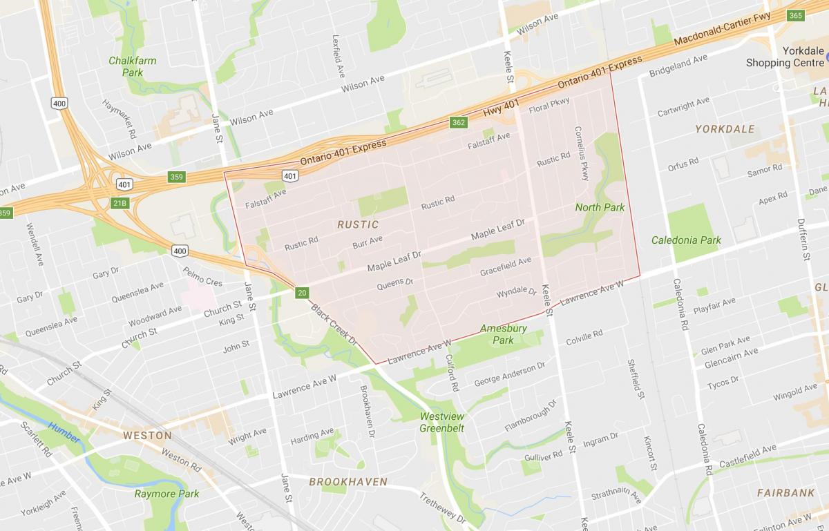 Карта На Клен Leafneighbourhood Торонто