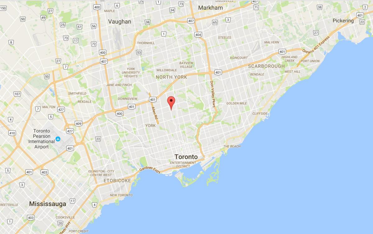 Карта Литтон-Торонто Парк