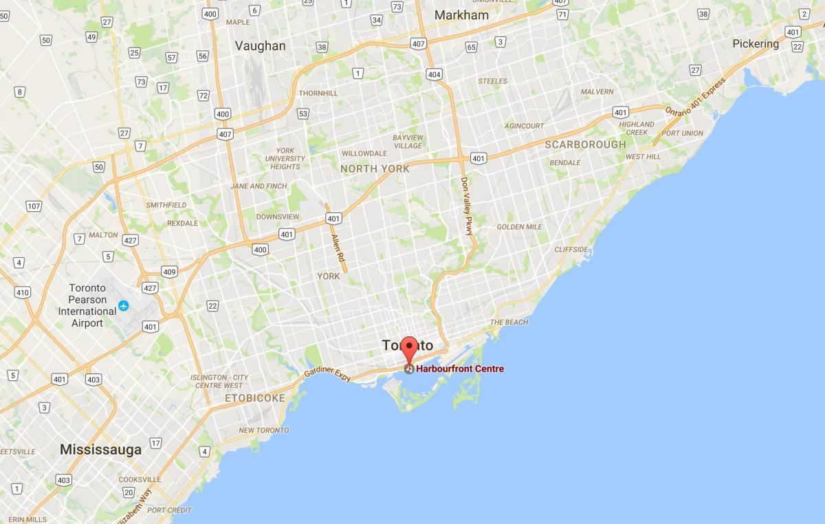Карта На Торонто, Торонто