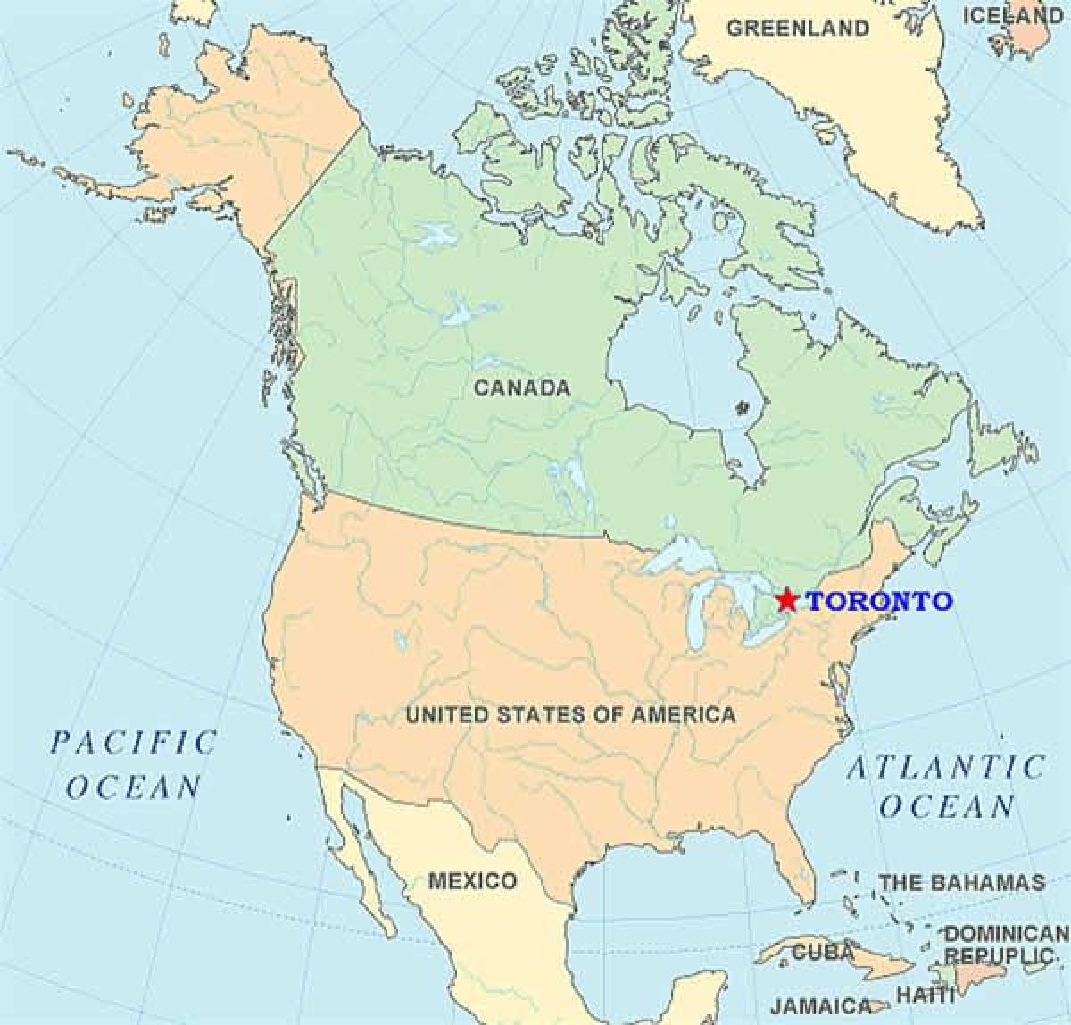 Карта Торонто САЩ