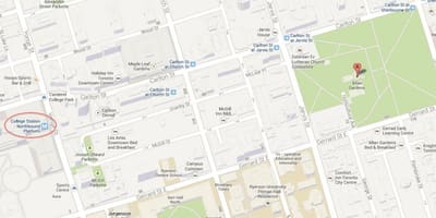 Карта на ботаническата градина