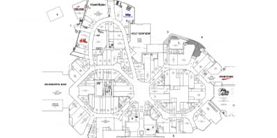 Карта на ниво Sherway gardens 1