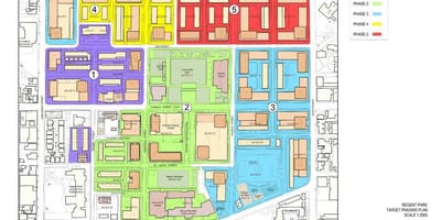 Карта на план за Възраждане на Риджънтс Парк Торонто