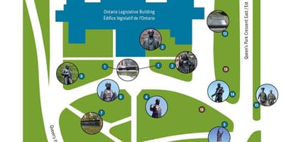 Карта на кралския Парк в Торонто