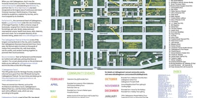 Карта на събитията Cabbagetown Торонто