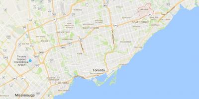 Карта на Malvern район на Торонто