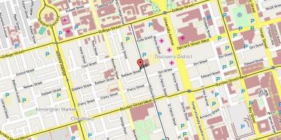 Карта Болдуин село Торонто