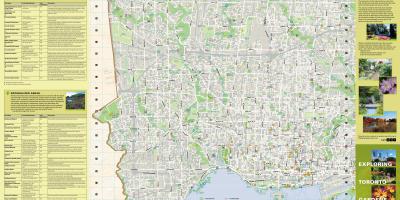 Карта градини Торонто Запад