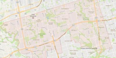 Карта на жилищен квартал на Торонто, Торонто