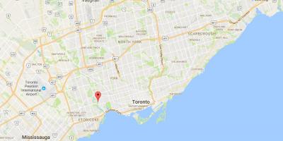 Карта на Стария град Торонто Мелница