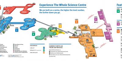 Карта на научен център на Онтарио 