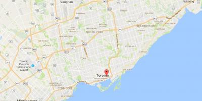 Картата на Св. Лорънс район на Торонто