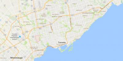 Картата селото, в Долината на Хамбер район на Торонто