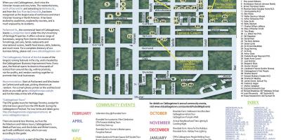 Карта на събитията Cabbagetown Торонто