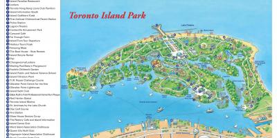 Карта Торонто Айлънд парк