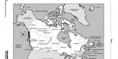 Карта На Торонто, Канада