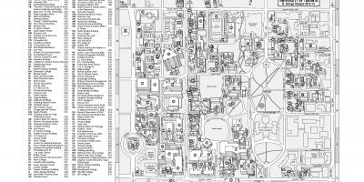 Карта на университета на Торонто в Сейнт Джорджес корпус