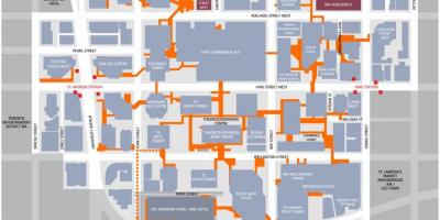 Карта на финансовия квартал на Торонто